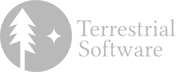 'Tree-star' logo of Terrestrial Software